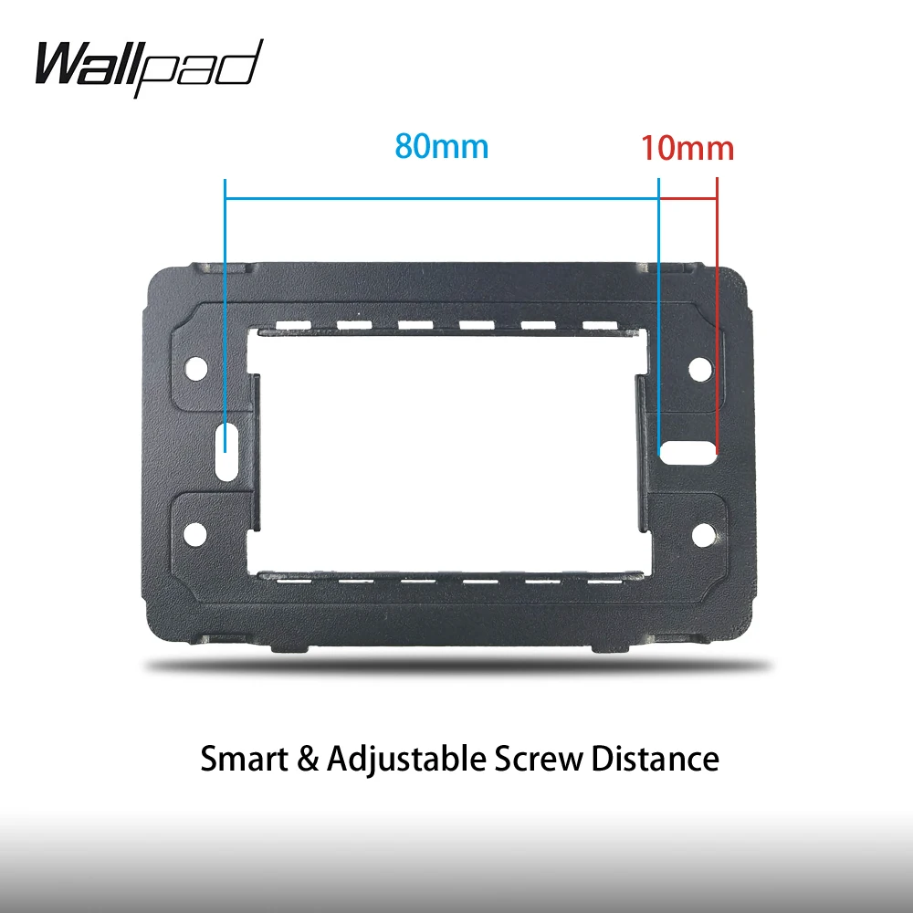 kf-H301e84454dd74695b56a5f8eb3687607u-1-2-Way-Wallpad-L3-Black-Glass-Frame-118-75mm-US-AU-IT-IL-Standard-1