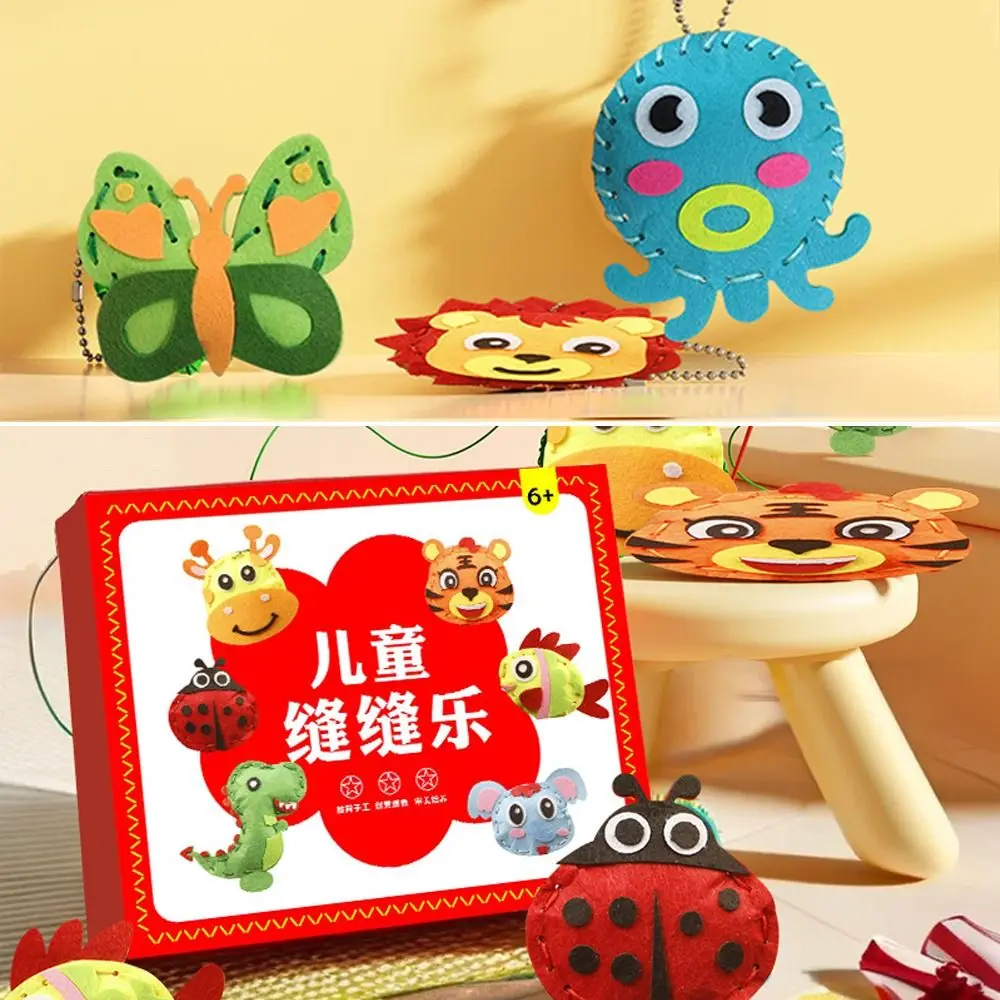 kf-S08bef8c4c3194bf89c3e63f354755d520-Educational-DIY-Sewing-Set-Cartoon-Animal-Sewing-Craft-Kit-Toys-Non-woven-Fabric-Handmade-Kids-Art