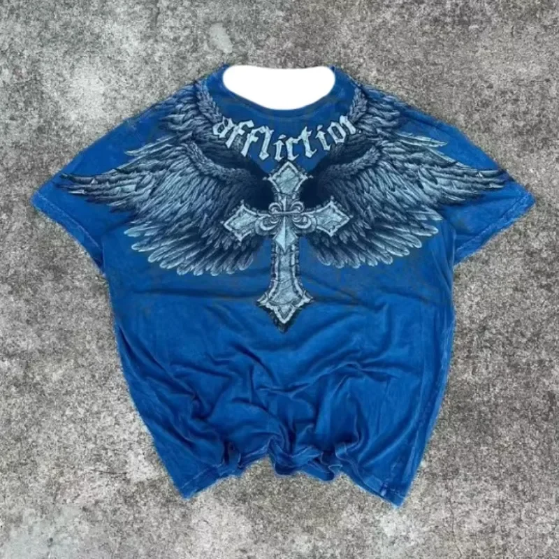 kf-S1faf602a65ae41b2ba6cac503a5ee6bcL-3D-Printed-American-Retro-Goth-Y2K-Affliction-Style-Streetwear-Tee-Gothic-Skull-Cross-Print-Trendy-Graphic