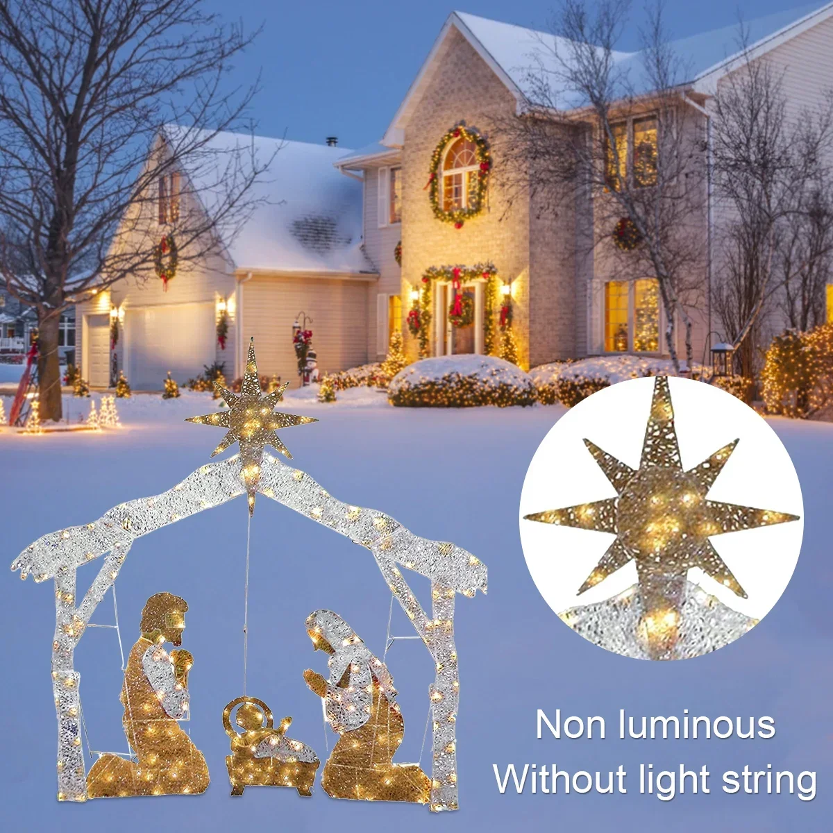 kf-S3e885e8eb0bd45a896f00585950cef5ar-NewOutdoor-Nativity-Set-Weather-Resistant-Outdoor-Nativity-Scene-Silhouette-with-Metal-Stake-Yard-Sign-Decorative-Garden
