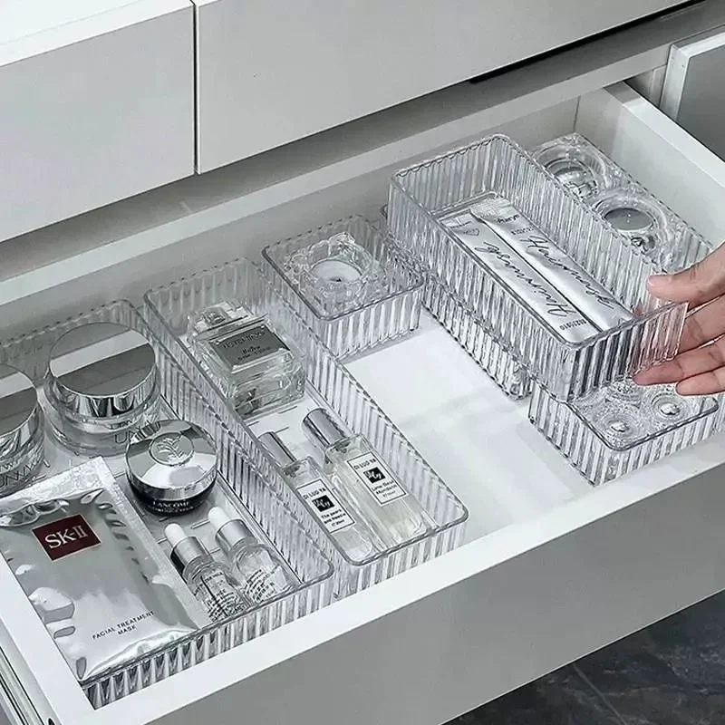 kf-S4a447ff1cd0644d081274b978772a978m-7PCS-Desk-Drawer-Organizers-Set-Plastic-Bathroom-Storage-Makeup-Organizer-Clear-Transparent-Storage-Box-Bins-Kitchen