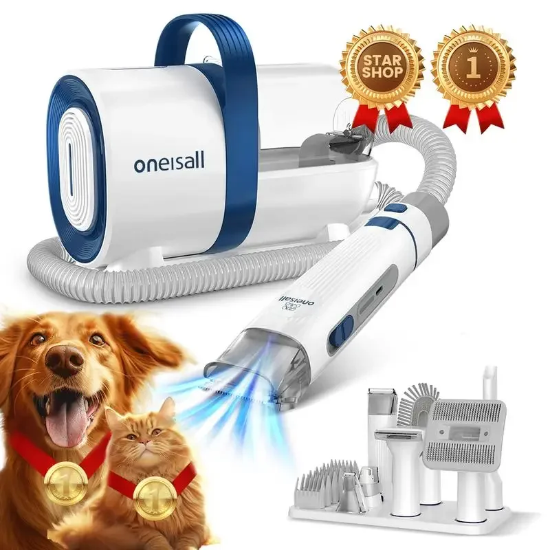 kf-S5ddbf292d5e44a8e918fb7e68965e4437-Dog-Grooming-Kit-Vacuum-Suction-99-Pet-Hair-1-5L-Dust-Cup-Dog-Brush-Vacuum-with