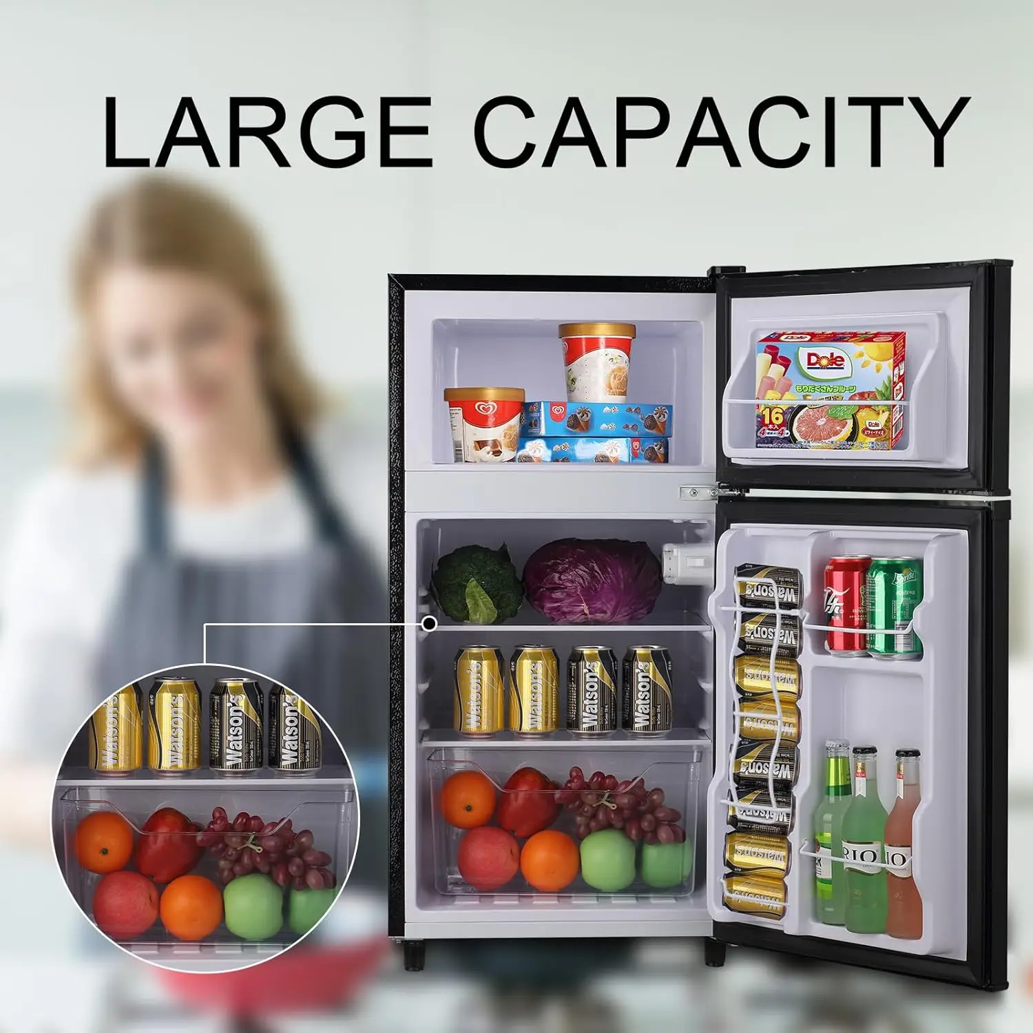 kf-S83623f9c14594999b7ea1d0024dbfd8bN-Compact-Refrigerator-3-5-Cu-ft-Dual-Door-Mini-Fridge-Small-Refrigerator-with-7-TEMP-Modes