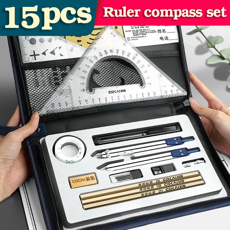 kf-S94aae2e4b3d848f3b2faaebcf365da0dZ-15-In1-Compass-Ruler-Math-Geometry-Plate-Stationery-Set-Students-Professional-Civil-Mechanical-Engineering-Drawing-Accessori