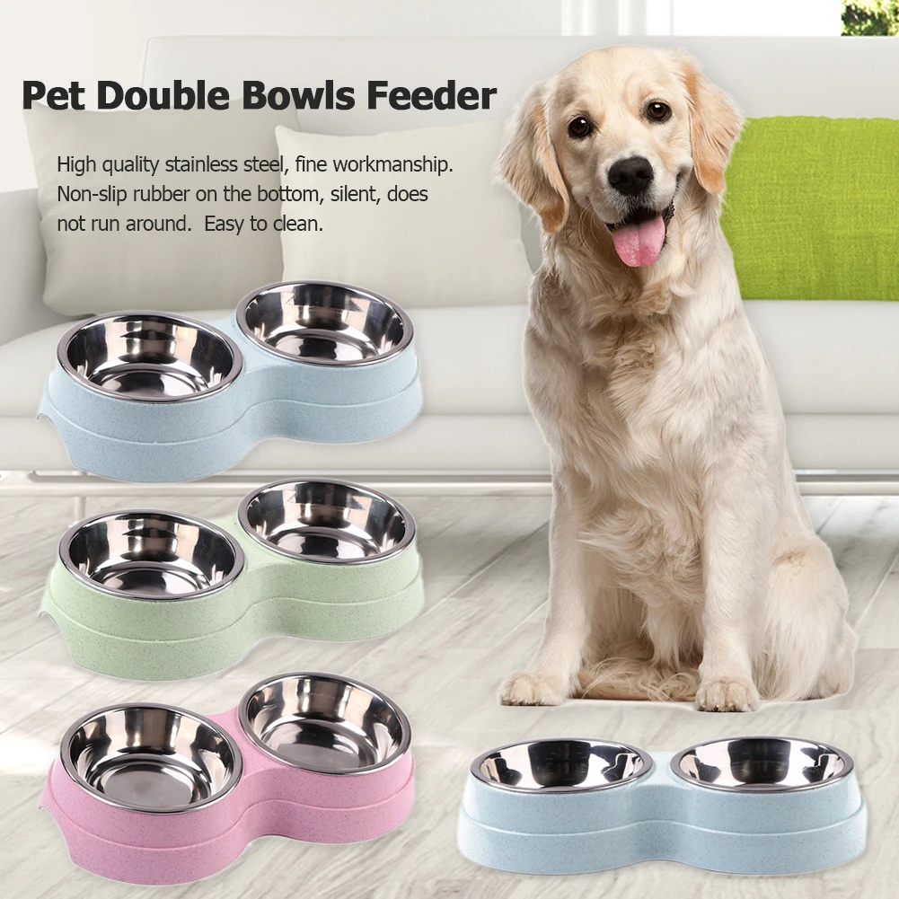 kf-Sa169e1bff3474853b38ff2db4811def5I-Double-Pet-Bowls-Dog-Food-Water-Feeder-Stainless-Steel-Pet-Drinking-Dish-Feeder-Cat-Puppy-Feeding