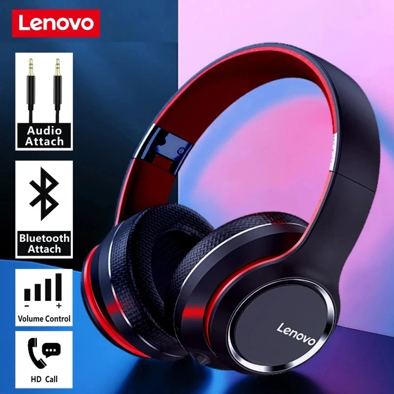 kf-Sda73f9f9480c4339b79d5b0d82f8956a3-Lenovo-HD200-Bluetooth-Earphones-Over-ear-Foldable-Computer-Wireless-Headphones-Noise-Cancellation-HIFI-Stereo-Gaming-Headset