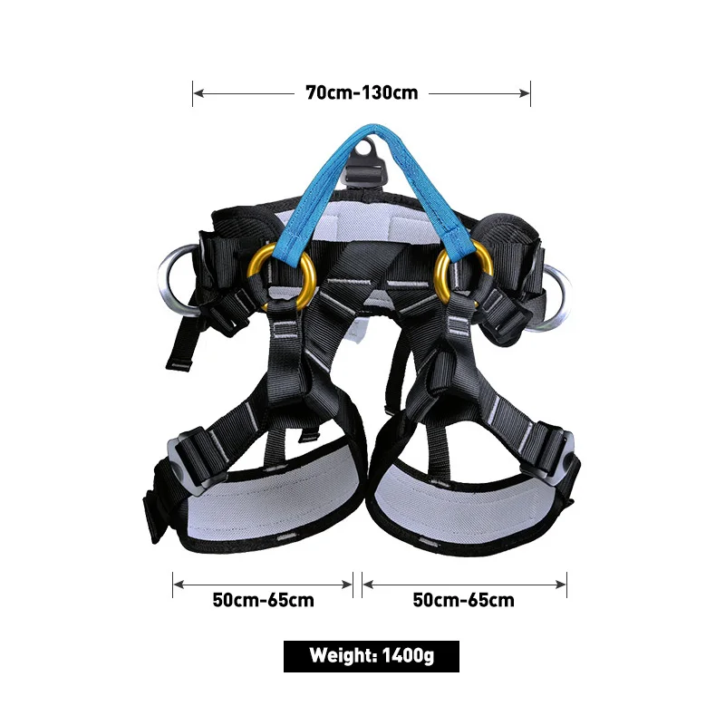 kf-Sde20689329714489b3924d6f7c63639bO-XINDA-Camping-Outdoor-Hiking-Rock-Climbing-Half-Body-Waist-Support-Safety-Belt-Climbing-tree-Harness-Aerial