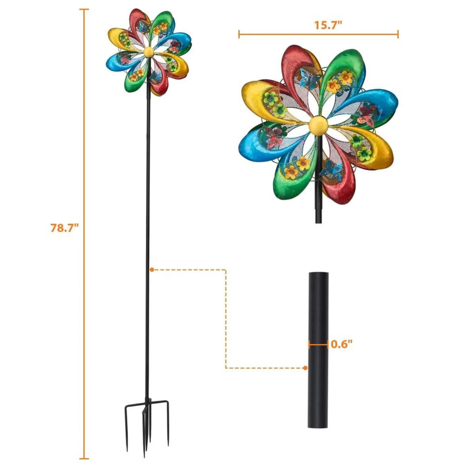 kf-Se3ea5ca6fc804d77aba7b37b8506e72bB-79-Metal-Windmill-Garden-Art-Decor-Wind-Spinner-Kinetic-Yard-Colorful-Sculpture-United-States