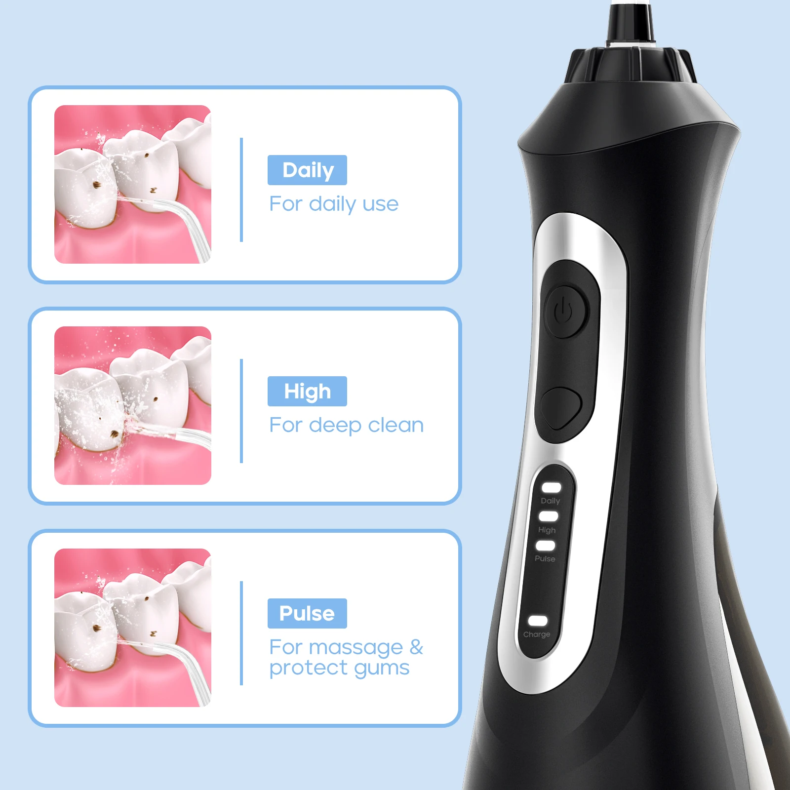 kf-Sedabba65ad8c42a0b24b549be4d4561aG-SEAGO-New-Oral-Dental-Irrigator-Portable-Water-Flosser-USB-Rechargeable-3-Modes-IPX7-200ML-Water-for