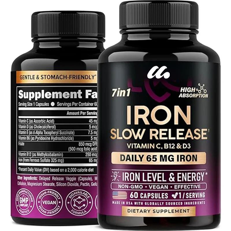 kf-Sf5339b8146714d58bed7cbb2f5c5a284y-Women-s-Iron-Supplement-Iron-325mg-ferrous-sulfate-Highly-Absorbent-Vitamin-C-D3-B6-B12-and