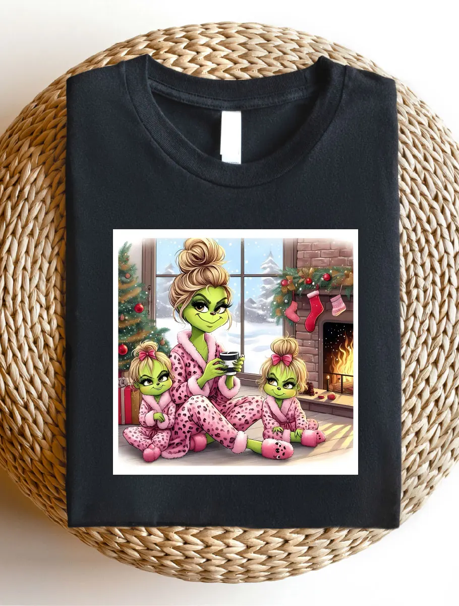 kf-Aae073907ff5f4a19ac4f4c046175773ea-Women-Christmas-Shirt-Matching-Family-Christmas-T-Shirt-Winter-Holiday-Short-Sleeve-Tee-Christmas-Gift-Idea