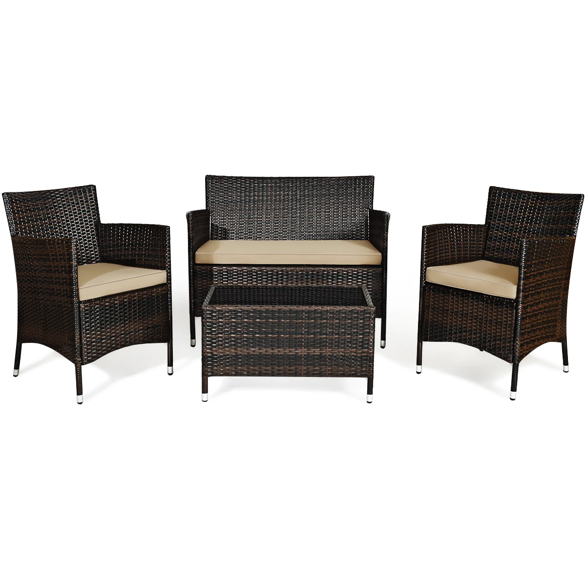 kf-S1ece416e8f254b1999942c8d4ee4a9aew-4PCS-Rattan-Patio-Furniture-Set-Cushioned-Sofa-Chair-Coffee-Table-Garden