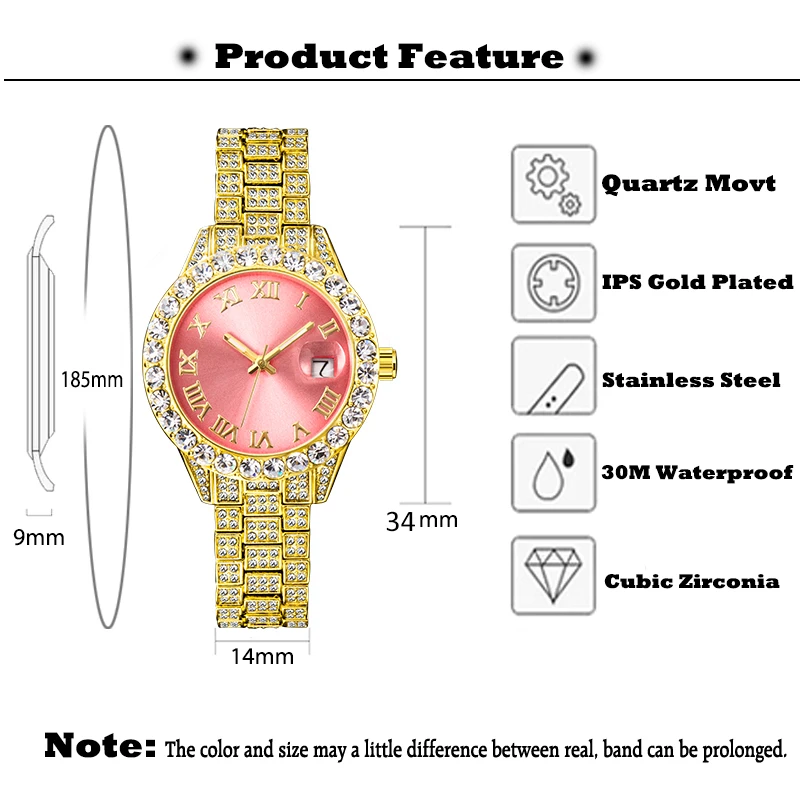 kf-S25871633225749e7bca40f2bf18b91d1U-MISSFOX-Pink-Women-Watch-Luxury-Small-Face-Elegant-Quartz-Watches-For-Ladies-Icy-Look-Party-Jewelry