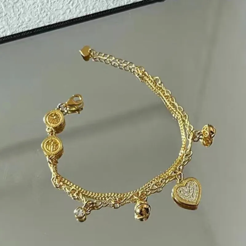 kf-S27cfc2c3fbc34cfcab483aace1eaafabV-ANENJERY-Gold-Color-Love-Heart-Zircon-Pendants-Bracelet-Double-Layer-Chain-Charm-Valentine-s-Day-Jewelry