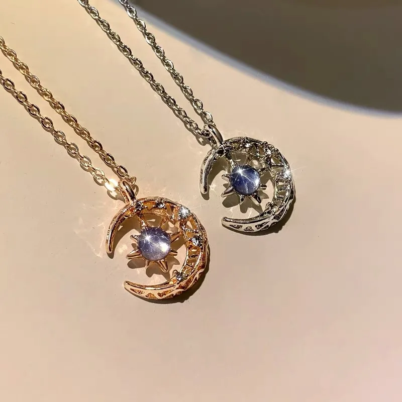 kf-S2f0f6141ed7e44d184f36bf1ce3a8410j-Star-Moon-Pendant-Necklaces-for-Women-Simple-Clavicle-Chain-Fashion-Jewelry-Accessories