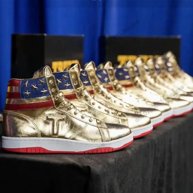 kf-S3e0fa582bd254f3ba5f253093383e9del-Trump-NEVER-SURRENDER-Gold-Shoes-Top-Quality-Big-Size-47-Mens-2024-MAGA-Golden-Casual-Streetwear