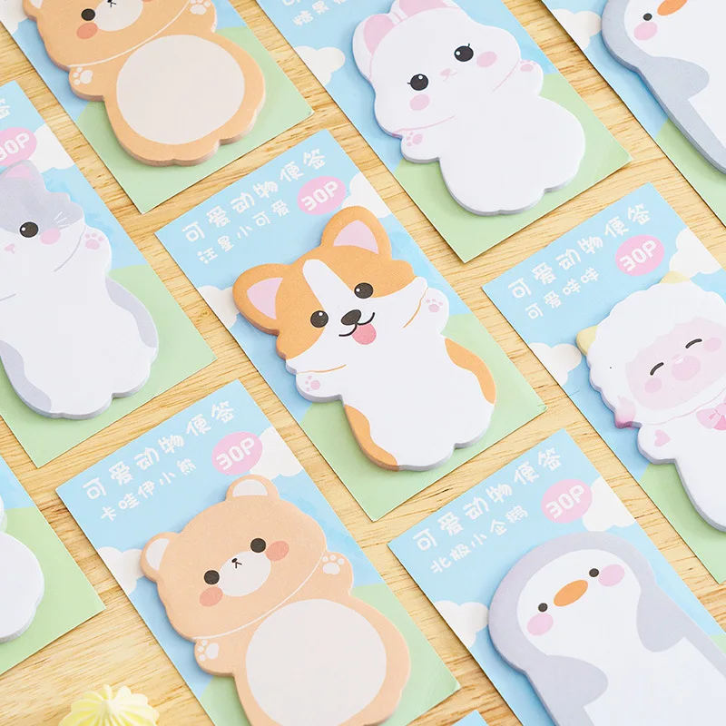 kf-S4610713e57d946e9baadf1a8cd4df513e-1-Pieces-Lytwtw-s-Lovely-Animal-Rabbit-Bear-Dog-Sticky-Notes-Memo-Pad-Paper-School-Supplies