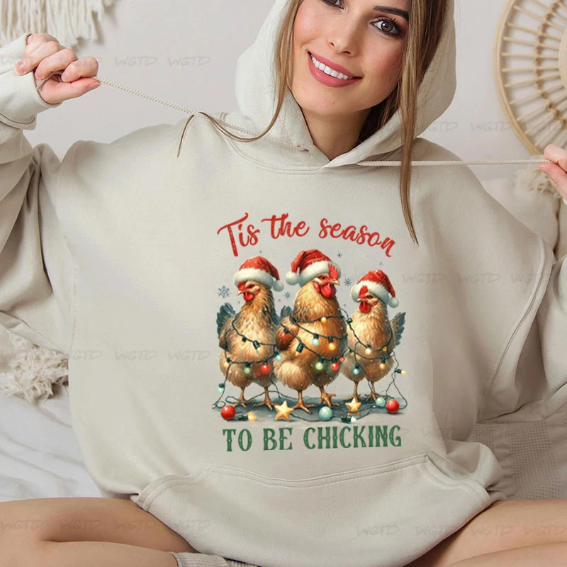 kf-S5f3e754aee6a4cd78ba456a0fa3d849fY-Christmas-Chicken-Lights-Design-Hoodies-Tis-The-Season-To-Be-Chicking-Cartoon-Sweatshirt-Santa-Chicken-Holiday