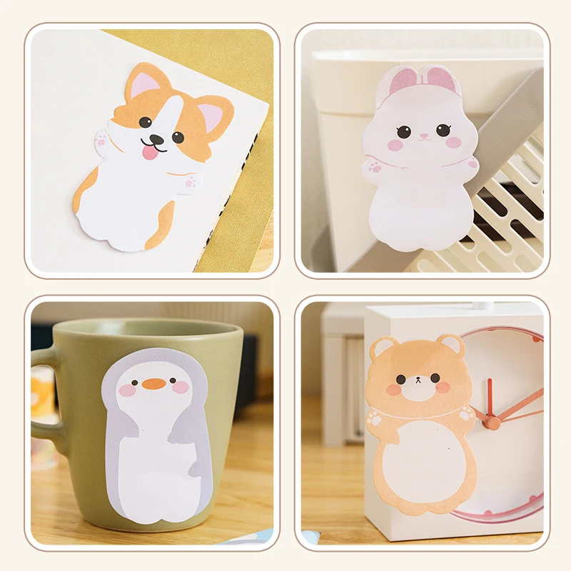 kf-S625af2a6d86c45e6af0780aa29413ac4j-1-Pieces-Lytwtw-s-Lovely-Animal-Rabbit-Bear-Dog-Sticky-Notes-Memo-Pad-Paper-School-Supplies