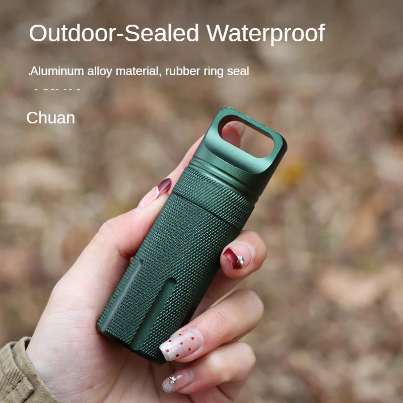 kf-S7a2f093cbc2e453680ffd25a6805fe98X-Aluminum-EDC-Survival-Kit-Waterproof-Seal-Bottle-Capsule-Pill-Airtight-Case-Outdoor-Tools-Capsule-Holder-Storage-1