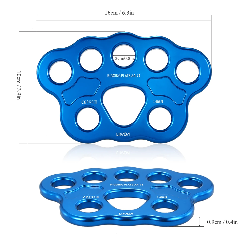 kf-S7b37d7bb5ae44d5ab6db1ec8f0e793980-Lixada-Outdoor-8-Holes-Paw-Rigging-Plate-45KN-Rescue-Climbing-Mountaineering-Equipment-Multi-Anchor-Point-Connector