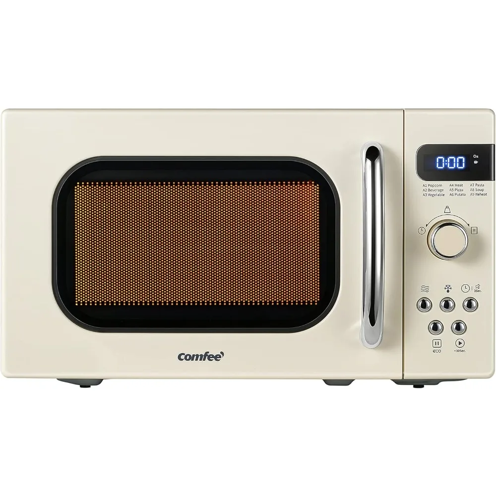 kf-S86a26f8d1497450db18c00ac3c9101aab-Retro-Small-Microwave-Oven-with-Compact-Size-9-Preset-Menus-Position-Memory-Turntable-Mute-Function-0