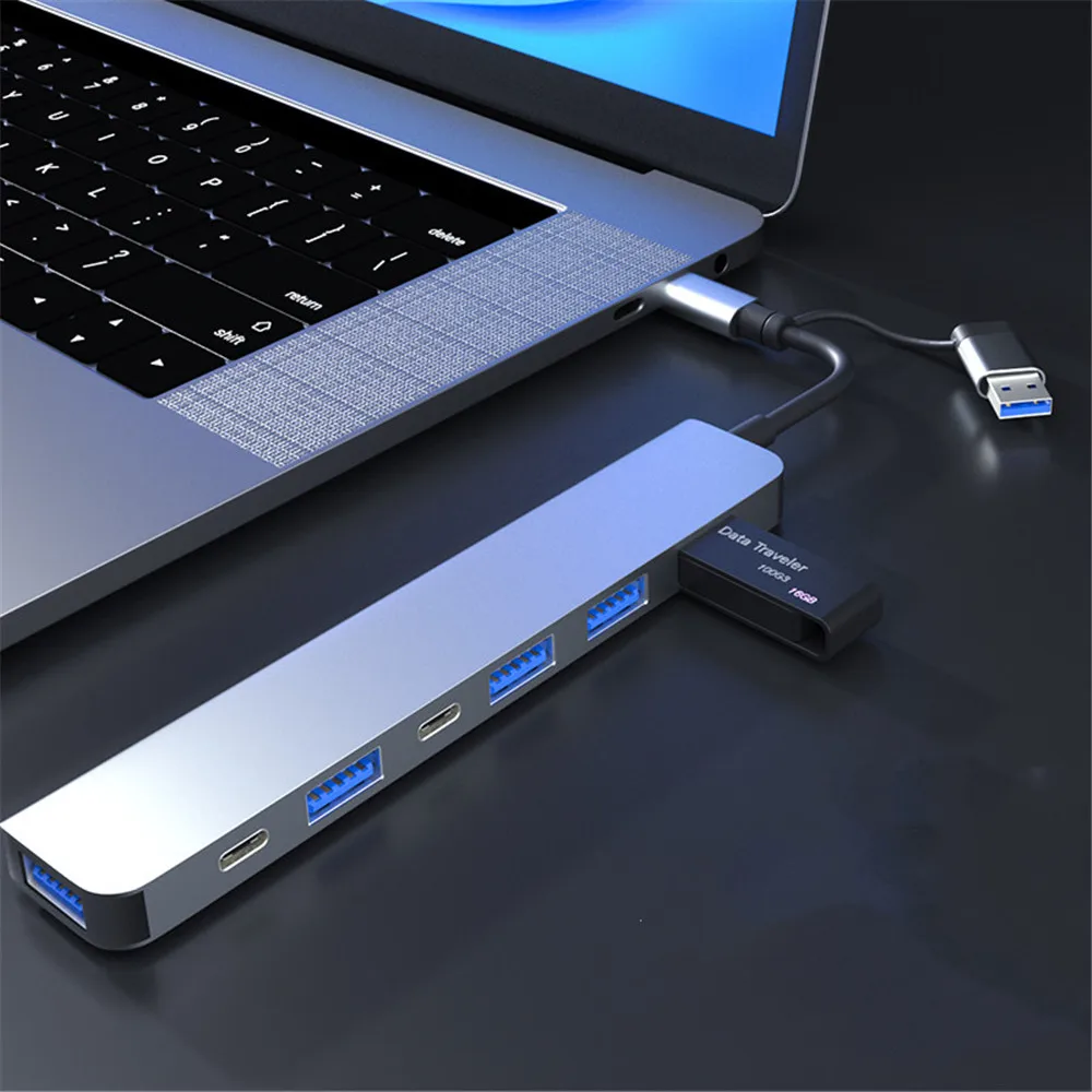 kf-Sa8e046b4682c49608f8ee61db688fc19S-MZX-7-in-1-USB-Hub-Type-A-C-Concentrator-3-0-2-0-Multi-Adapter