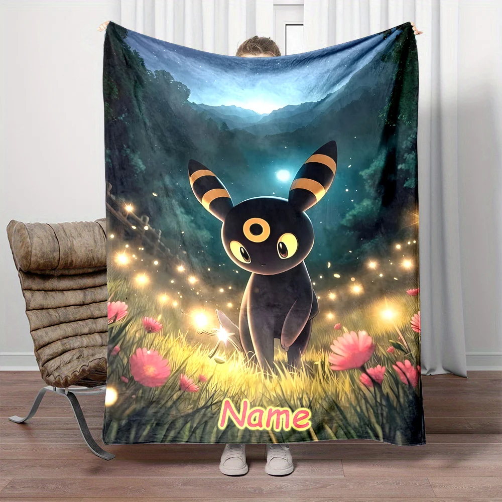 kf-Sac38c22f10ac4236a2ddb70a03ce9b96X-1PC-Custom-Name-Blanket-Pok-mon-Umbreon-Printing-Suitable-for-Sofa-Bed-Travel-Camping-Office-Chair