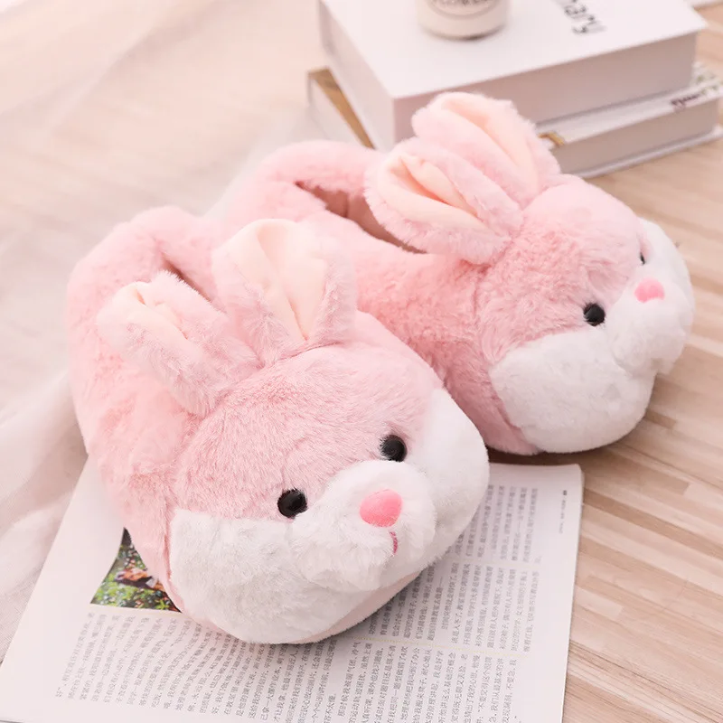 kf-Sb72a524484754293b1cb019f9dbf2416T-Cute-Rabbit-Shoes-Women-Winter-Slippers-Warm-Plush-Soft-Sole-Girls-Indoor-Home-Floor-Slipper-Pink