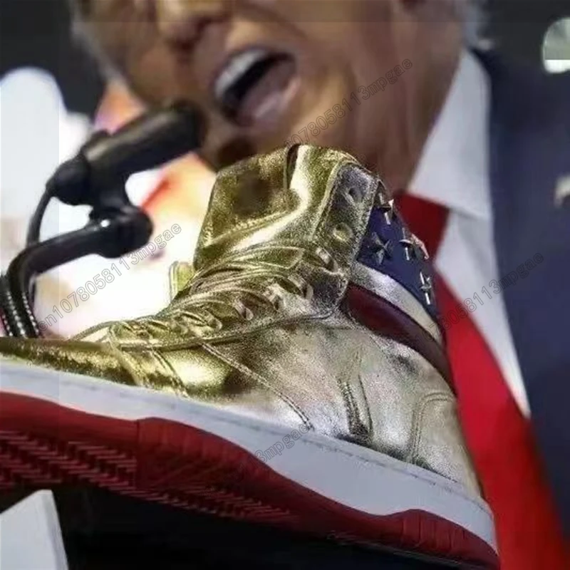 kf-Sb91cfe2094694f97829cd595e3597011t-Trump-NEVER-SURRENDER-Gold-Shoes-Top-Quality-Big-Size-47-Mens-2024-MAGA-Golden-Casual-Streetwear