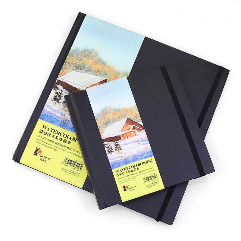 kf-Sc80f7a72b2614ad3a2f548b5063aaab1K-MIKAILAN-Square-Watercolor-Book-Medium-Coarse-Grain-230g-Wood-Cotton-Water-Color-Paper-For-Student-Artist