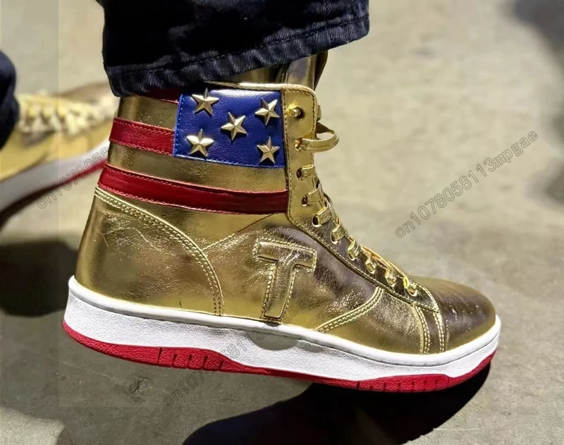 kf-Sd5e1c5093a444c6996954c6e29aabaa8z-Trump-NEVER-SURRENDER-Gold-Shoes-Top-Quality-Big-Size-47-Mens-2024-MAGA-Golden-Casual-Streetwear