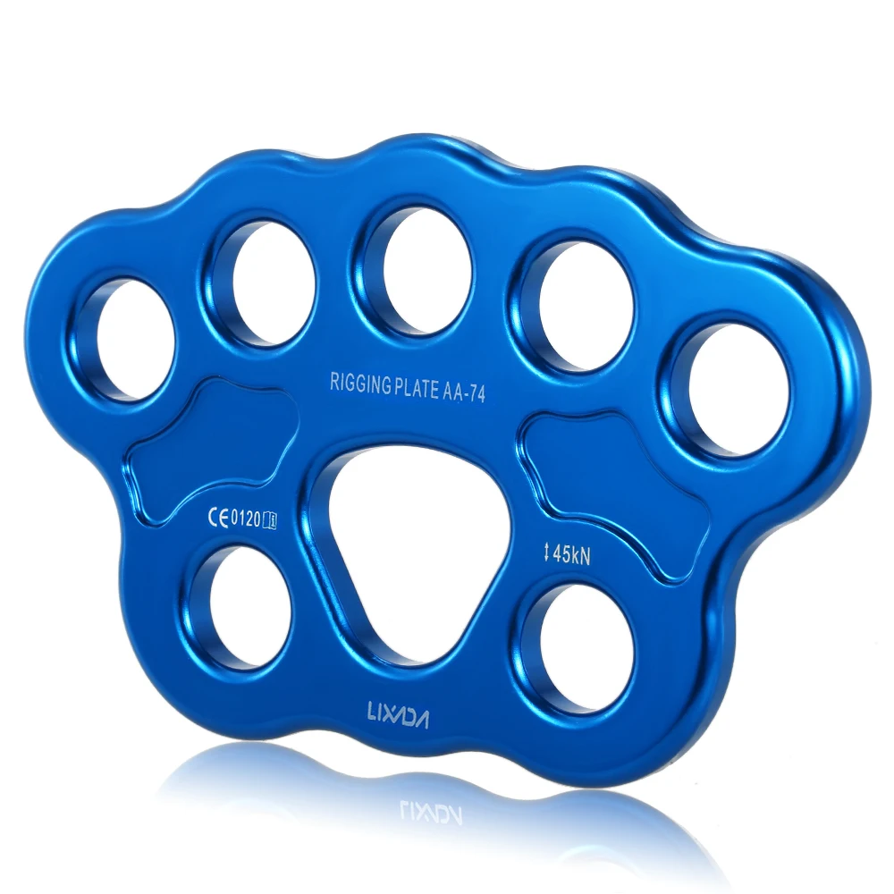 kf-Sd81886c8fefa4b99b9e2a4f28e0a6bc0O-Lixada-Outdoor-8-Holes-Paw-Rigging-Plate-45KN-Rescue-Climbing-Mountaineering-Equipment-Multi-Anchor-Point-Connector