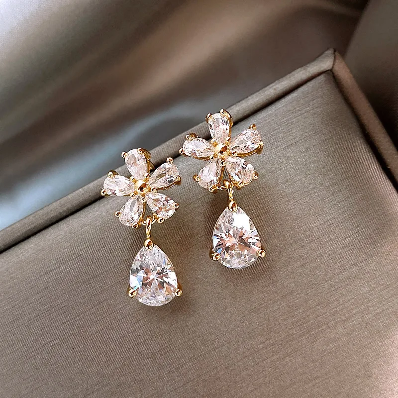 kf-Sd8240734732e4007a310e9501eff8d66i-Exquisite-Leaves-Crystal-Flower-Stud-Earrings-For-Women-AAA-Zircon-Rose-Butterfly-Tassel-Earring-Bride-Wedding