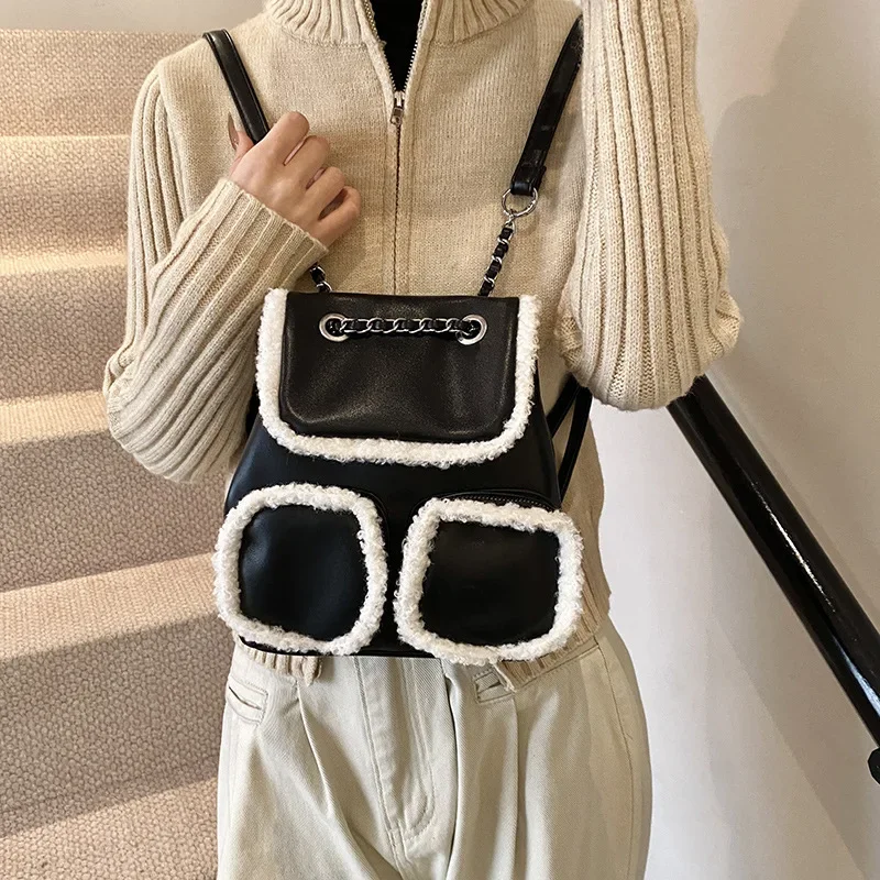 kf-Se46fbfe1caf447c1a5d3838007c9fb48T-Autumn-and-Winter-Sweet-Small-Folk-Girl-Backpack-Plush-Link-Small-Backpack-Cute-Bump-Bag-Rough