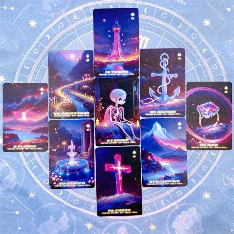 kf-Seae2b9a1f65e441b98f5324ed1585146C-Dreamland-42pcs-Quality-PVC-Waterproof-Lenormand-Card-Psychology-Beginner-Board-Game-Lenormant-Astrology-Party-Divination-Tool