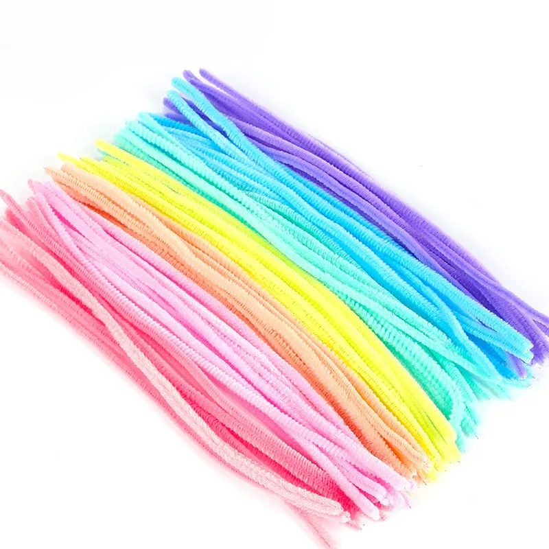 kf-Sf7a05ff7f5934045a472e947144a2f8e4-200-100pcs-Chenille-Stems-Stick-Kids-DIY-Creative-Chenille-Stem-Pipe-Toys-Cleaners-Kids-Handmade-Colors