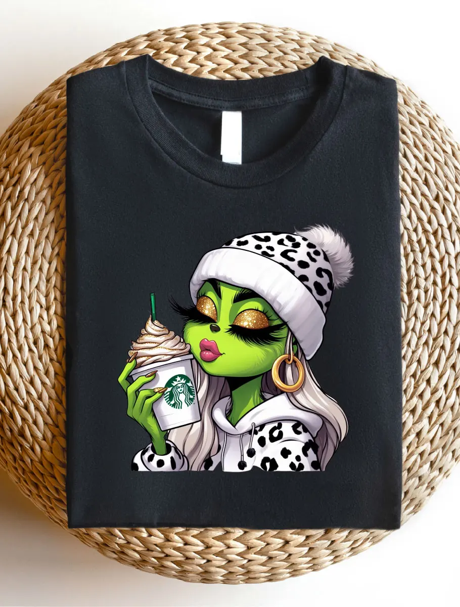 kf-A4717fcd59b1a4c308d3b067b6378a57bc-Cute-Christmas-Women-Shirt-Trendy-Xmas-Short-Sleeve-T-Shirt-Funny-Xmas-Crew-Neck-Tee-Gift