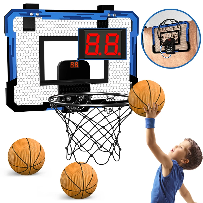 kf-S24dbc62e02c249beb558274950630b54O-Mini-Basketball-Hoop-Indoor-with-Scoreboard-Basketball-Toy-Gifts-for-Kids-Boys-Girls-Teens-Suit-for