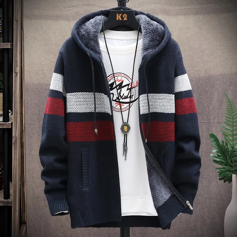 kf-S2d0a656a999b49ca9c9962e39814a2e9k-2024-Winter-Fashion-Striped-and-Fleece-Thick-Warm-Hooded-Sweater-Men-s-Casual-Loose-Comfort-High