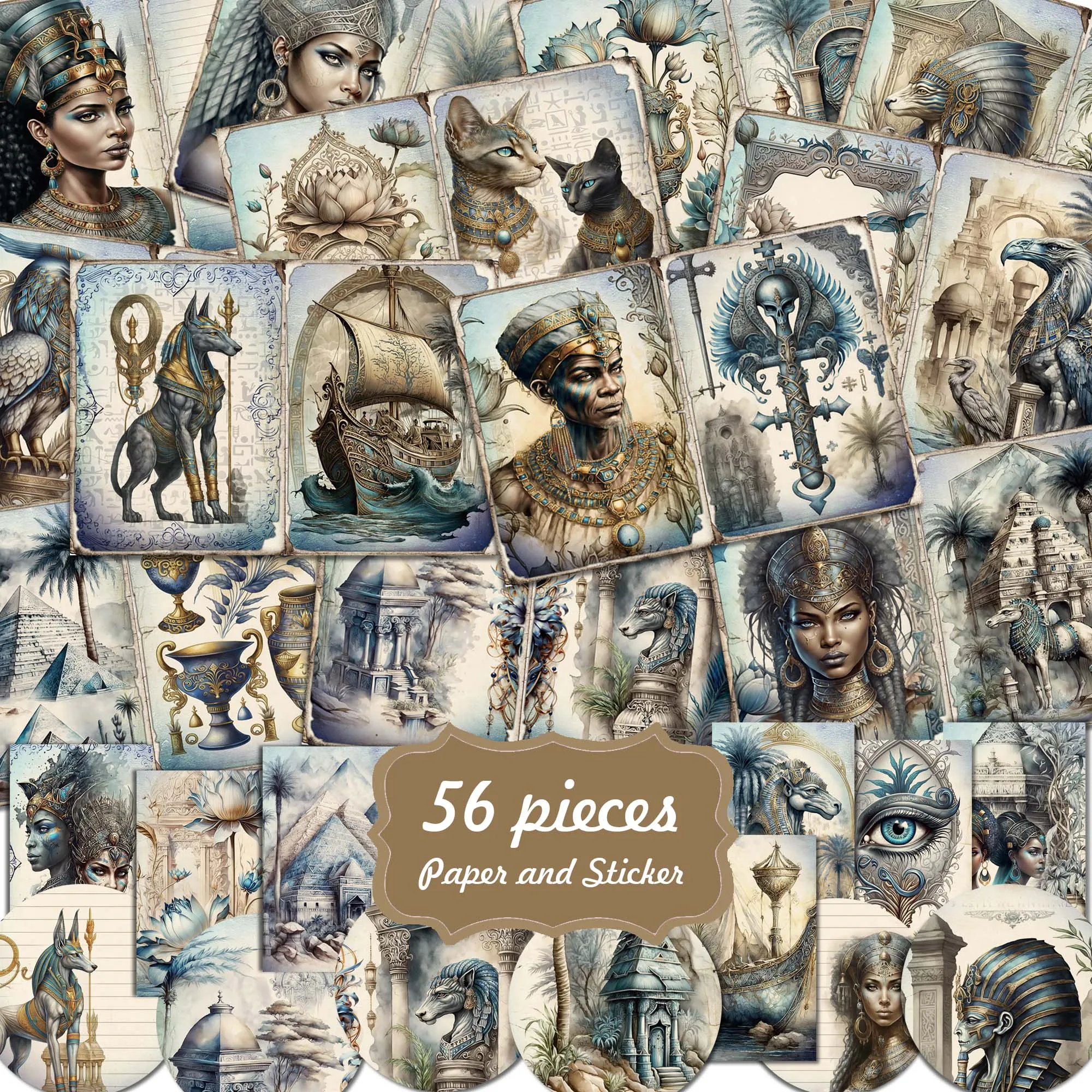 kf-Se52af2a62d2d4980b1a36ad903b87714v-JAIIMAN-56pieces-Ancient-Egyptian-Exploration-DIY-Junk-Journal-Set-forArts-Crafts-Holiday-Party-Arts-Crafts-ScrapbookingSupplies