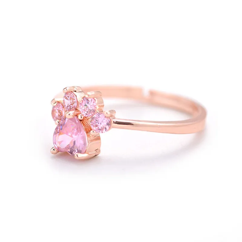 kf-H792780289fdc4cf2a62bdd3efaf7b3127-Cute-Cartoon-Cat-s-Paw-Crystal-Engagement-Design-Hot-Sale-Rings-For-Women-Pink-Zircon-Cubic