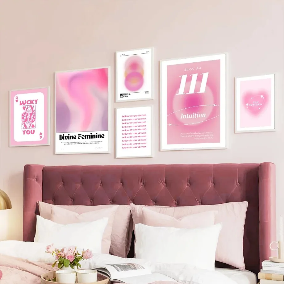 kf-S28581f1dc7f84ec5b1a746a36c9f7486O-1Pcs-Living-Room-Home-Decor-Curves-Letters-Wall-Art-Canvas-Painting-Pink-Bedroom-Interior-Paintings-Ins