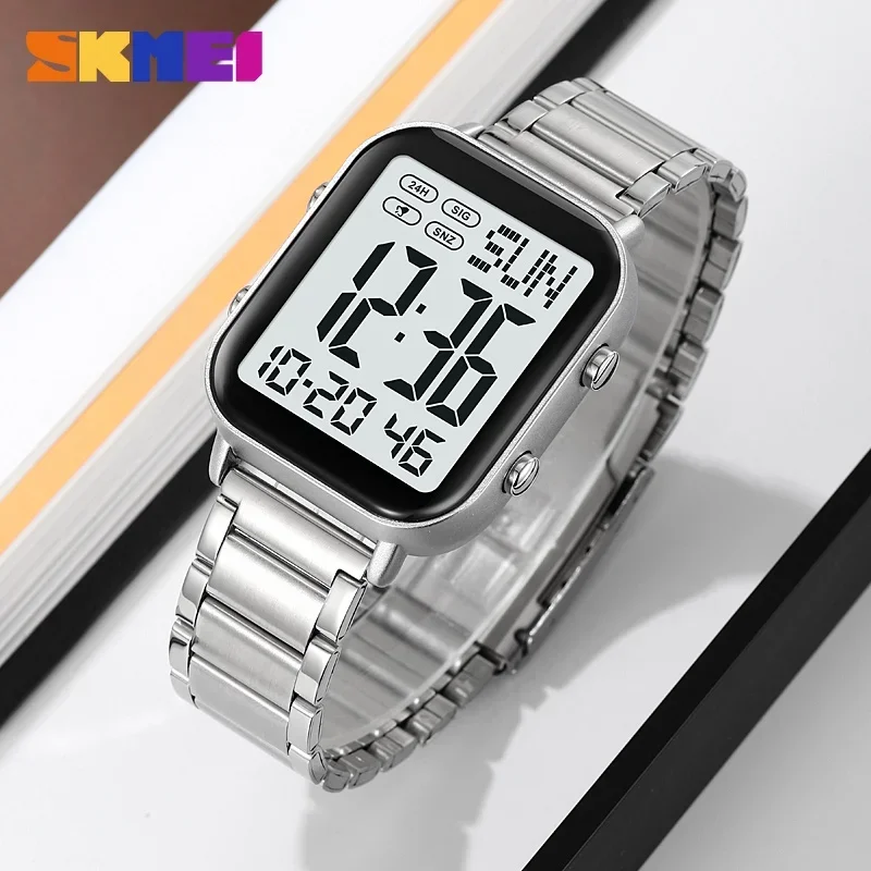 kf-S32e82e63109e48a2bb79f952e9d37d3c7-SKMEI-2259-Luxury-Waterproof-Sport-Electronic-Mens-Wristwatch-EL-Display-Stainless-Steel-Digital-Watch-for-Men