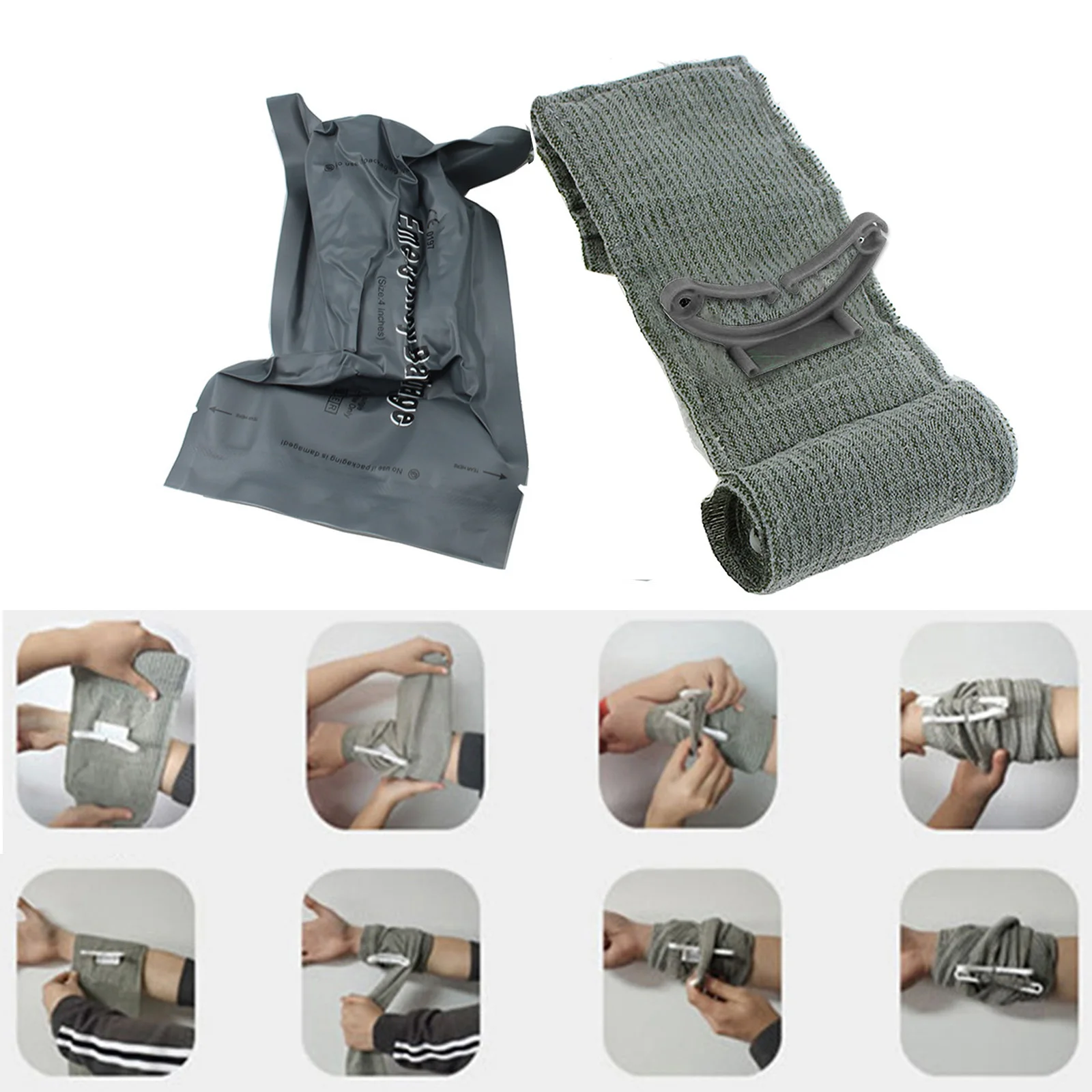 kf-S5114ef426d3f4b2ba010a134fc5699c1I-4-6-Inch-Israeli-Bandage-Wound-Dressing-Emergency-Compression-Bandage-Traumatic-Hemostatic-Bandage-Tactical-First-Aid