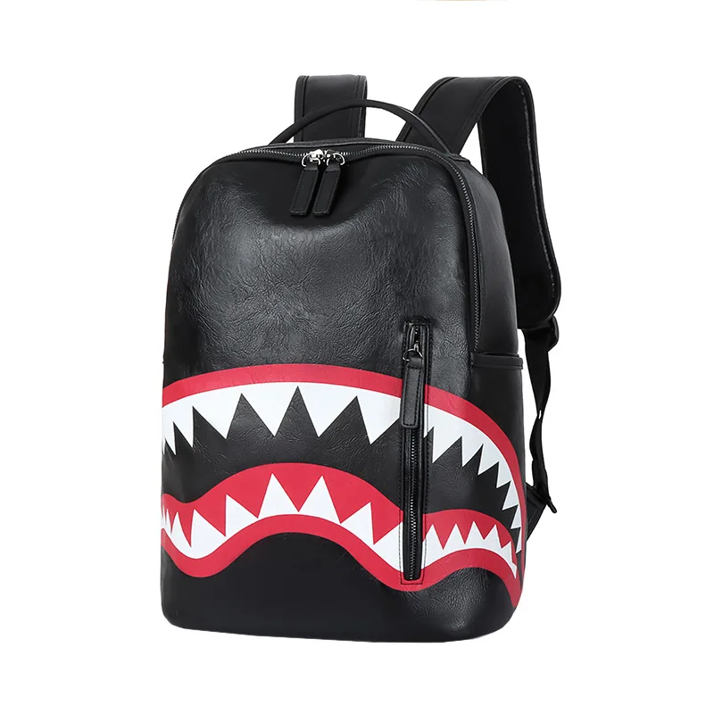 kf-S64523275652e4990982921224327dea2J-Stylish-PU-Leather-Backpack-for-Men-Large-Capacity-Shoulder-Bag-for-Travel-School-and-Work