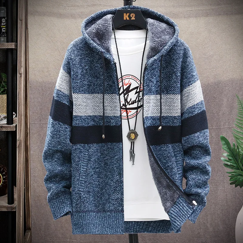kf-S64c3627e5fc846a1bd533bed77be6e8fe-2024-Winter-Fashion-Striped-and-Fleece-Thick-Warm-Hooded-Sweater-Men-s-Casual-Loose-Comfort-High