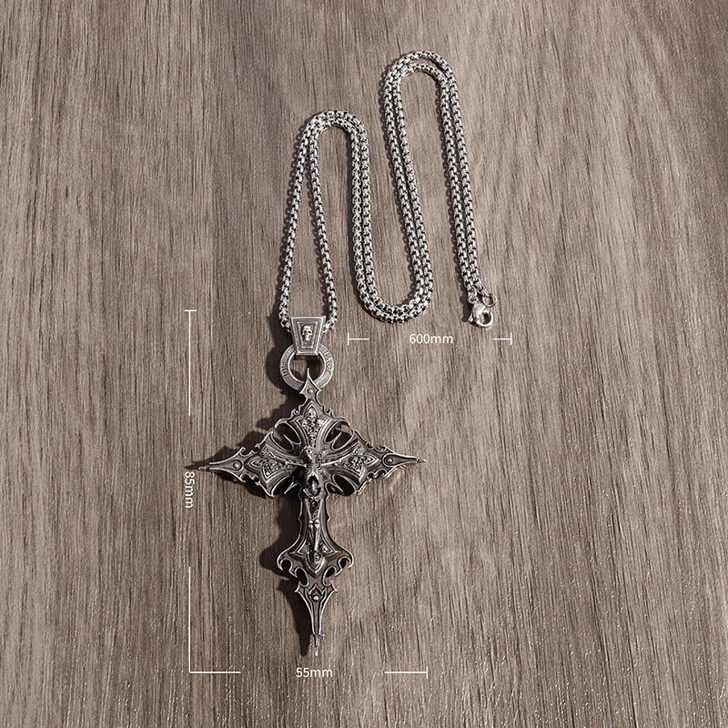 kf-S736b2a5c3614411baa14b5eb0ad2722aK-Vintage-Gothic-Crucifixion-Skull-Cross-Pendant-Necklace-for-Men-Statement-Street-Ride-Party-Jewelry-Accessories