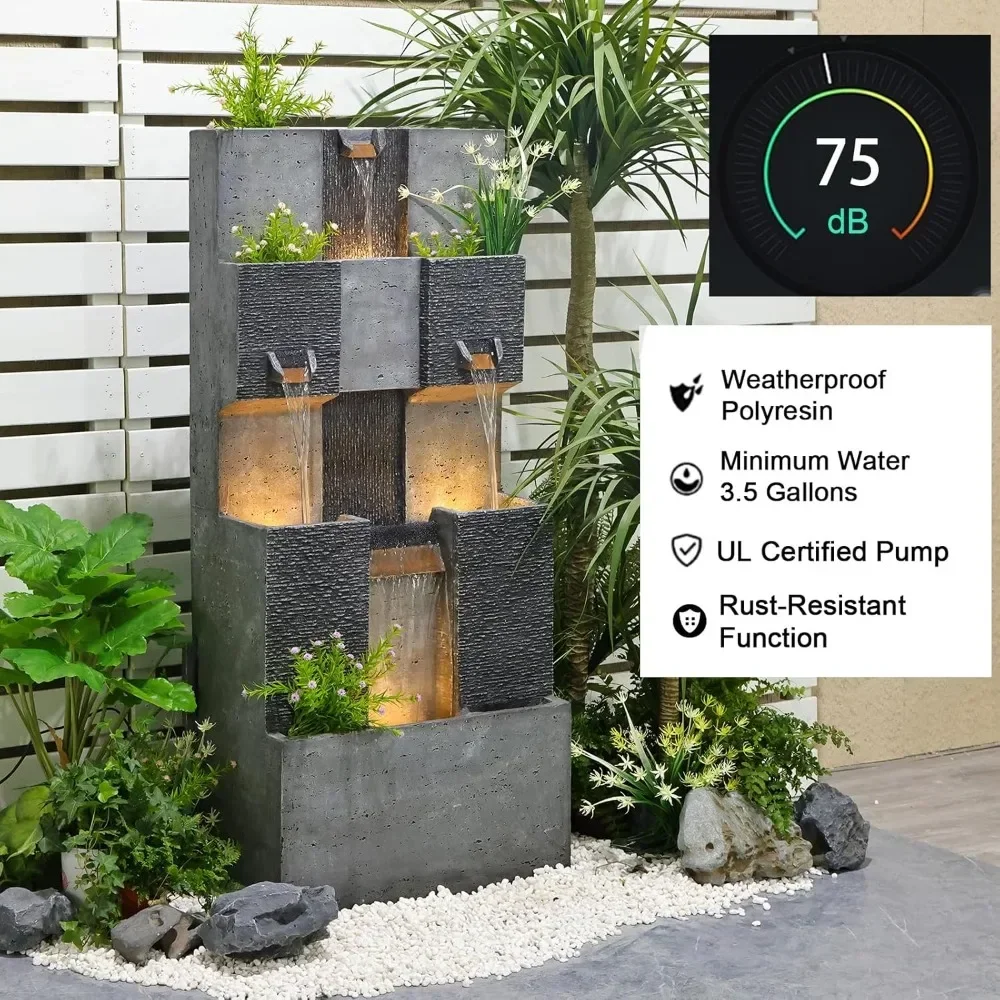 kf-S79039591c811440488bc106953fcec52q-Garden-Water-Fountains-Outdoor-for-Garden-Patio-Backyard-Deck-Porch-and-Home-Art-Decor-3-Tiers