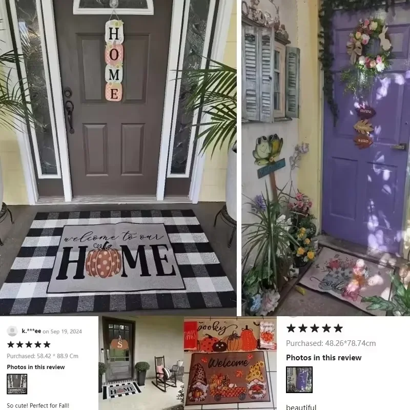 kf-S8ac6439aea5e458b8191121b6bc23e13v-Merry-Christmas-Doormat-Winter-Candy-Pine-Decor-100-Polyester-Carpet-Front-Welcome-for-Seasonal-Holiday-Entrance